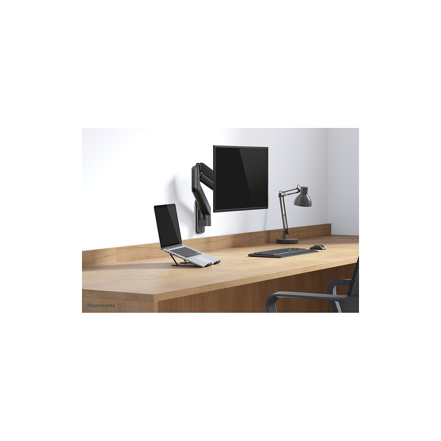 Wand-Adapter AWL75-450BL Neomounts für Monitor-Tischhalterung DS70-450BL1 und DS75-450BL2 Black