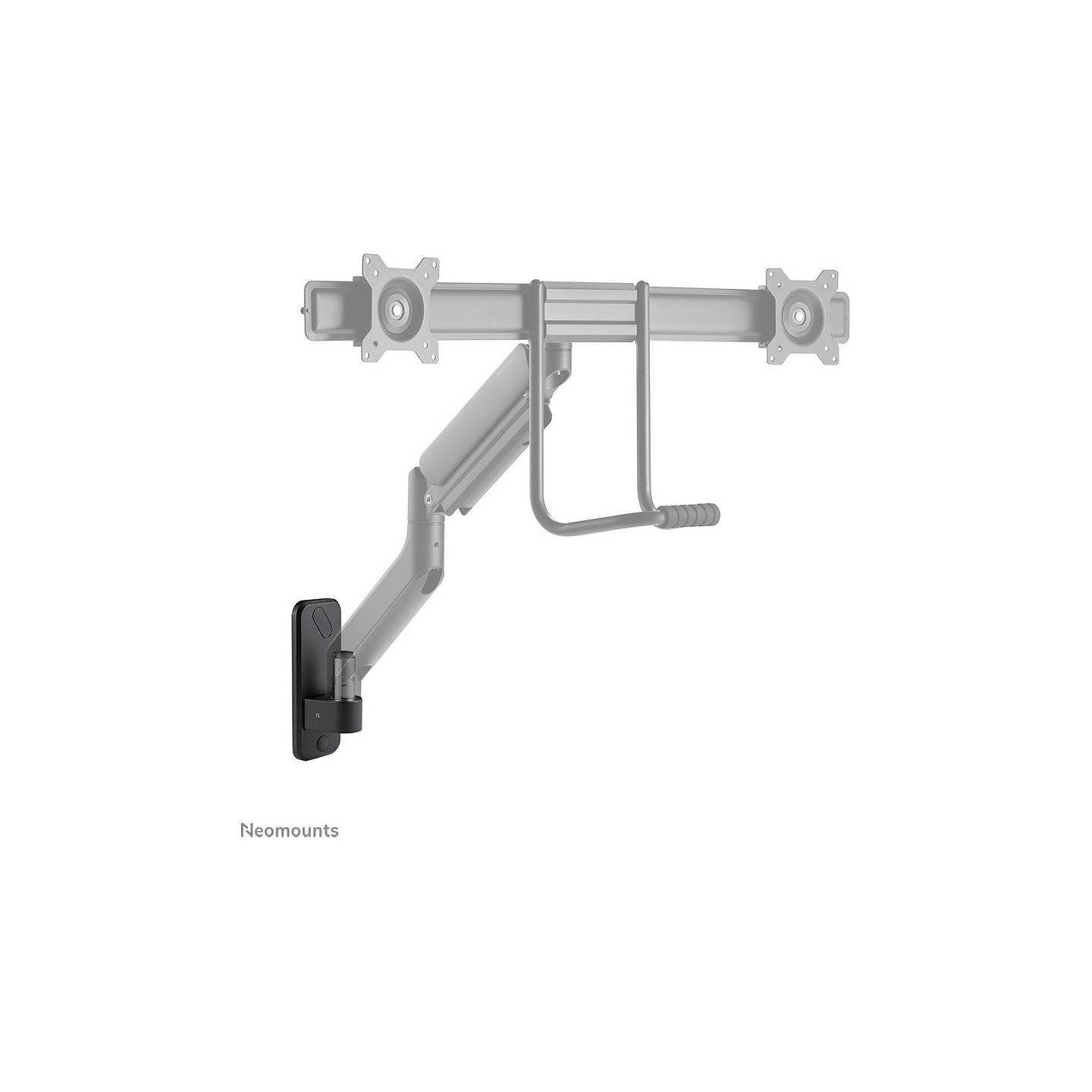 Wand-Adapter AWL75-450BL Neomounts für Monitor-Tischhalterung DS70-450BL1 und DS75-450BL2 Black