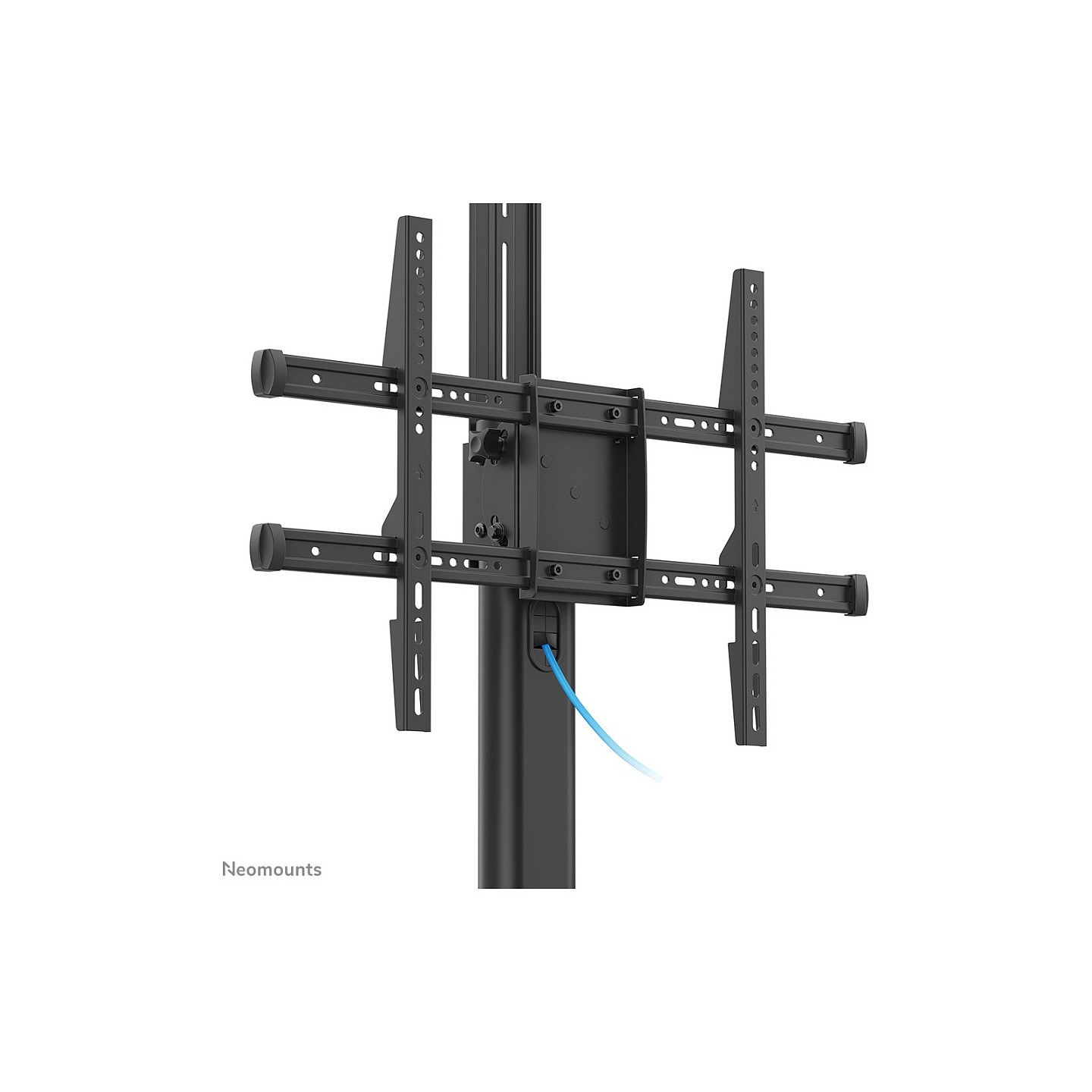 Mobiler Bodenständer für Flachbild-Fernseher bis 70' (178 cm). 90° drehen 50KG PLASMA-M1900E Neomounts