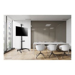 Mobiler Bodenständer für Flachbild-Fernseher bis 70' (178 cm). 90° drehen 50KG PLASMA-M1900E Neomounts