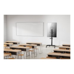Mobiler Bodenständer für Flachbild-Fernseher bis 70' (178 cm). 90° drehen 50KG PLASMA-M1900E Neomounts