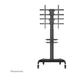 Mobiler Bodenständer für Flachbild-Fernseher bis 70' (178 cm). 90° drehen 50KG PLASMA-M1900E Neomounts