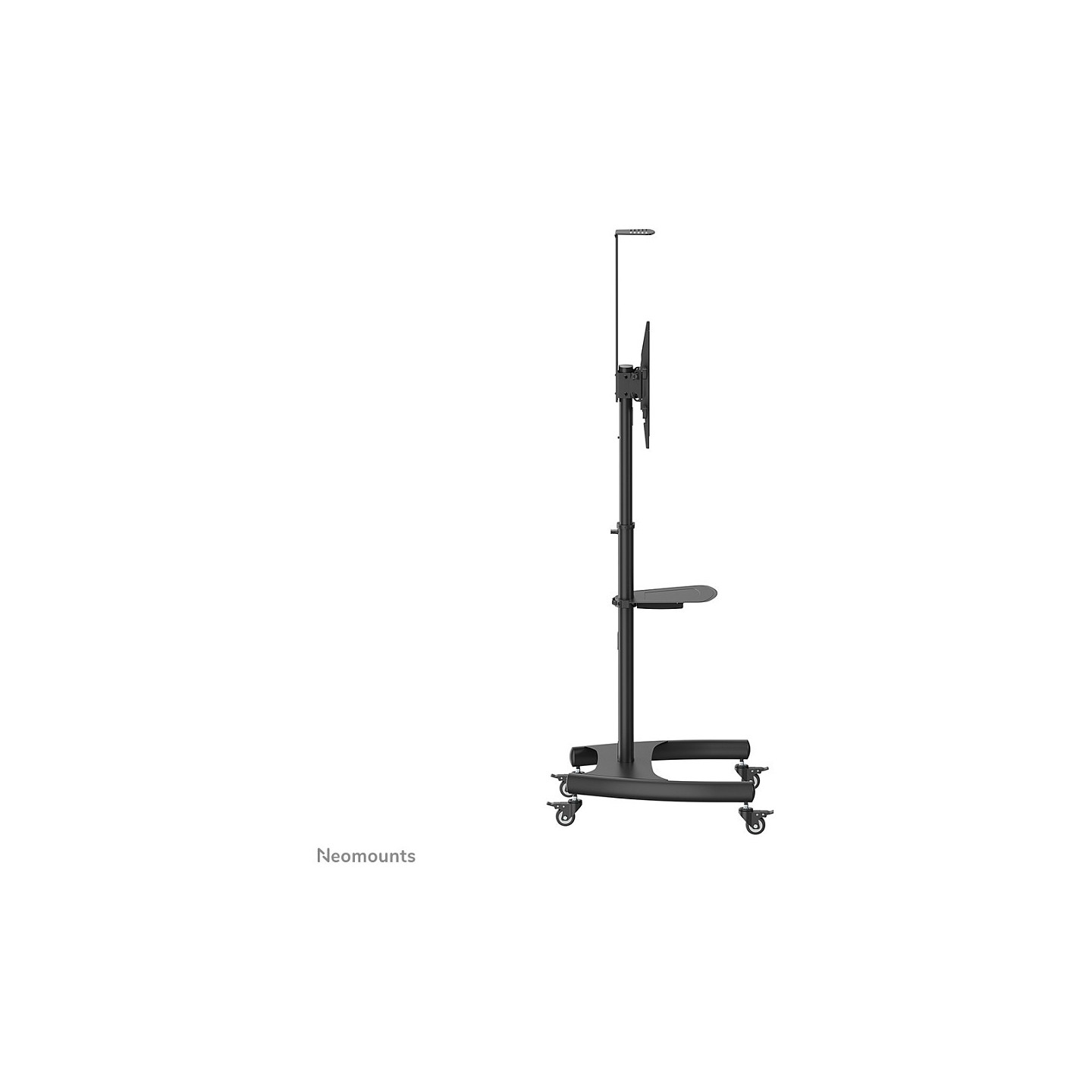 Mobiler Bodenständer für Flachbild-Fernseher bis 70' (178 cm). 90° drehen 50KG PLASMA-M1900E Neomounts