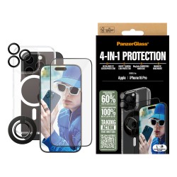 PanzerGlass® 4-in-1 Protection Schutzset für iPhone 16 Pro — Buy in Cyprus with Fast Delivery