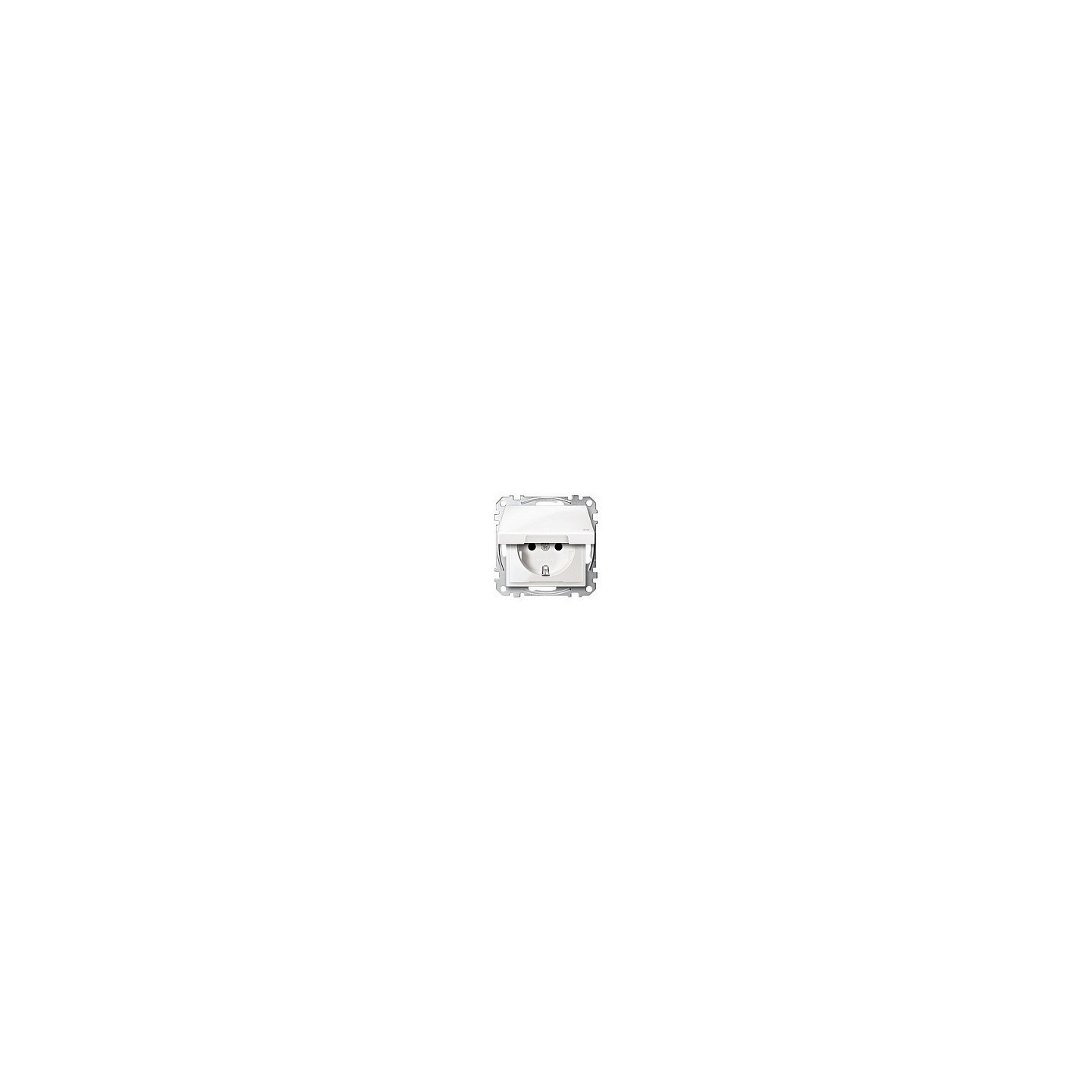 MERTEN MEG2314-0319 SCHUKO-Steckdose mit Klappdeckel. IP44 pola — Buy in Cyprus with Fast Delivery