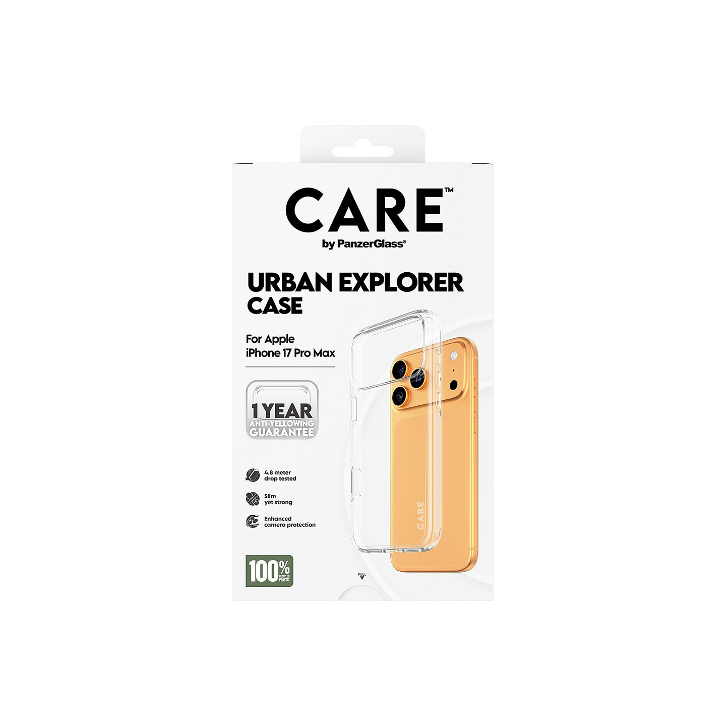 Panzerglass CARE BY FLAGSHIP CASE TRANSPARE — Buy in Cyprus with Fast Delivery