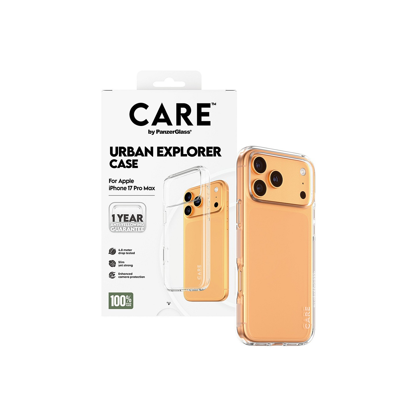 Panzerglass CARE BY FLAGSHIP CASE TRANSPARE — Buy in Cyprus with Fast Delivery