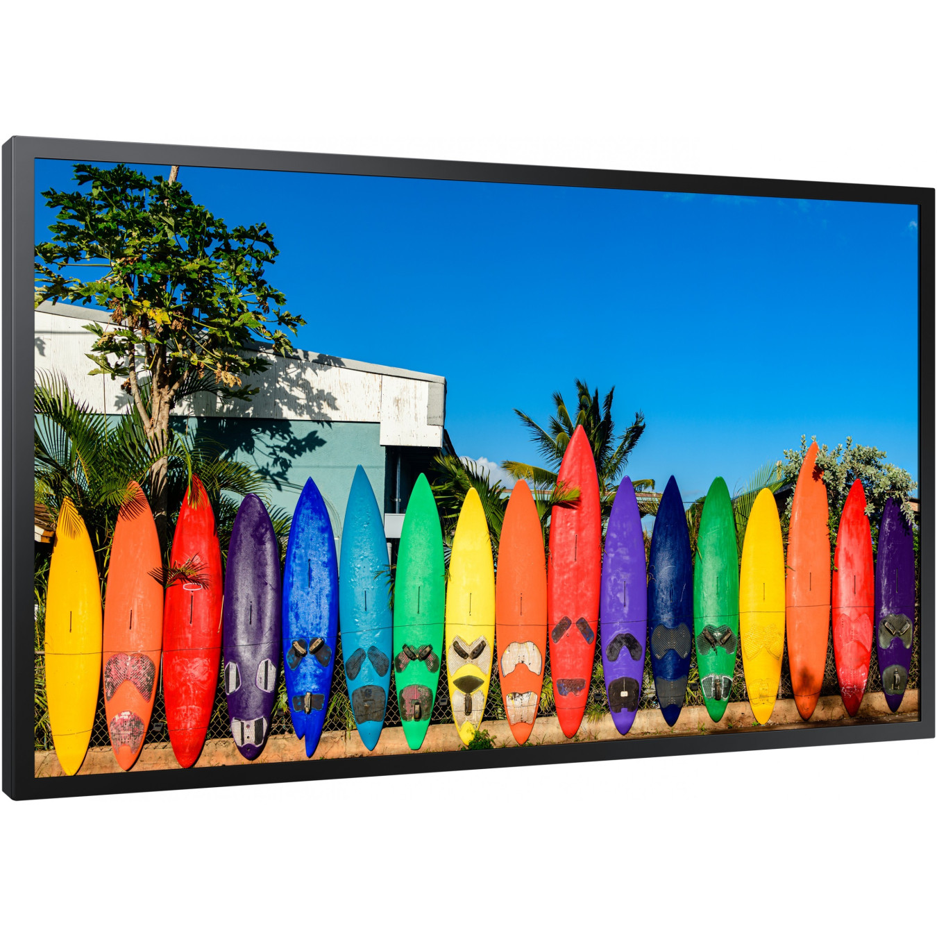 Samsung Smart Signage OM46B - 46" Full HD Digital Signage Display - 4000 cd/m², Tizen 5.0, Black