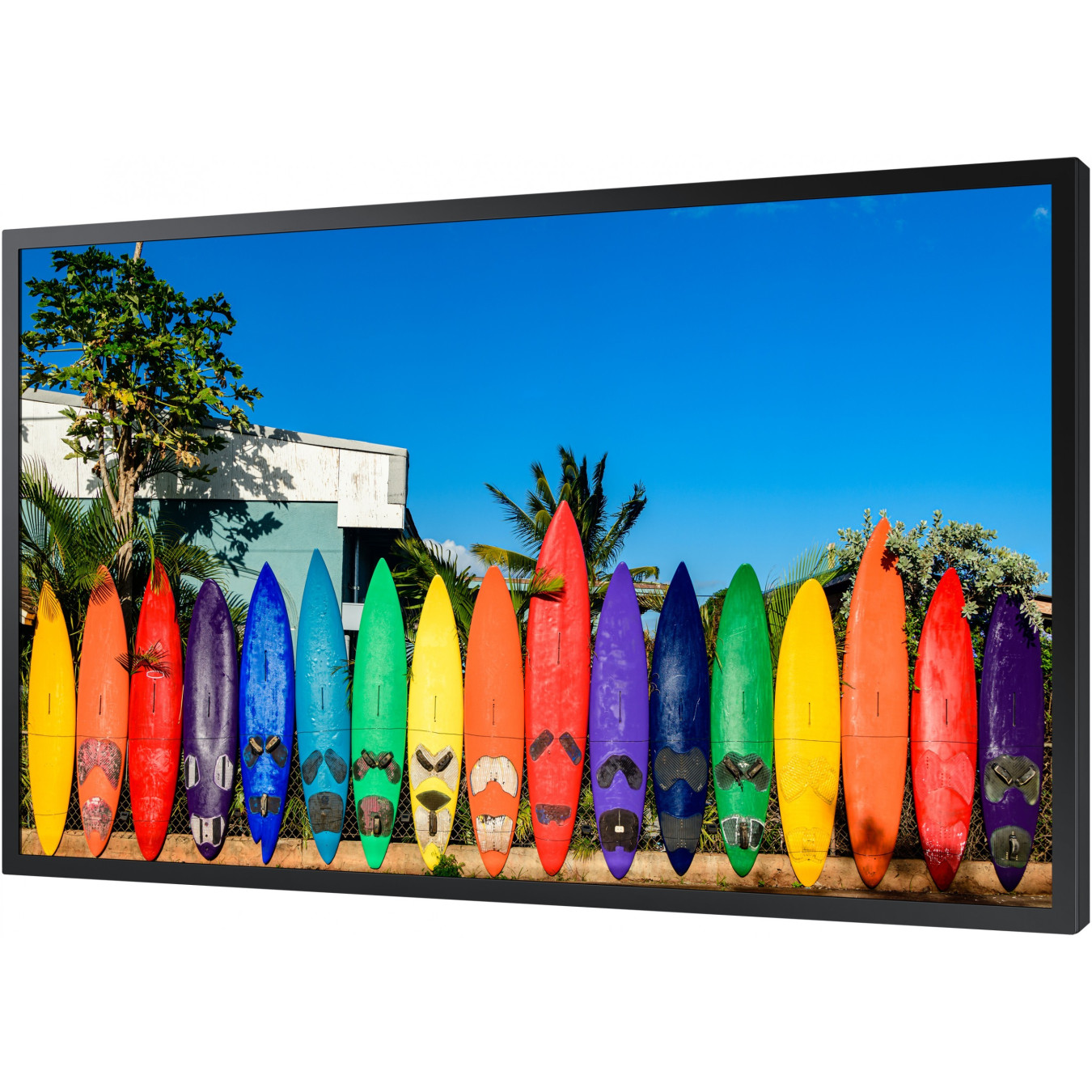 Samsung Smart Signage OM46B - 46" Full HD Digital Signage Display - 4000 cd/m², Tizen 5.0, Black