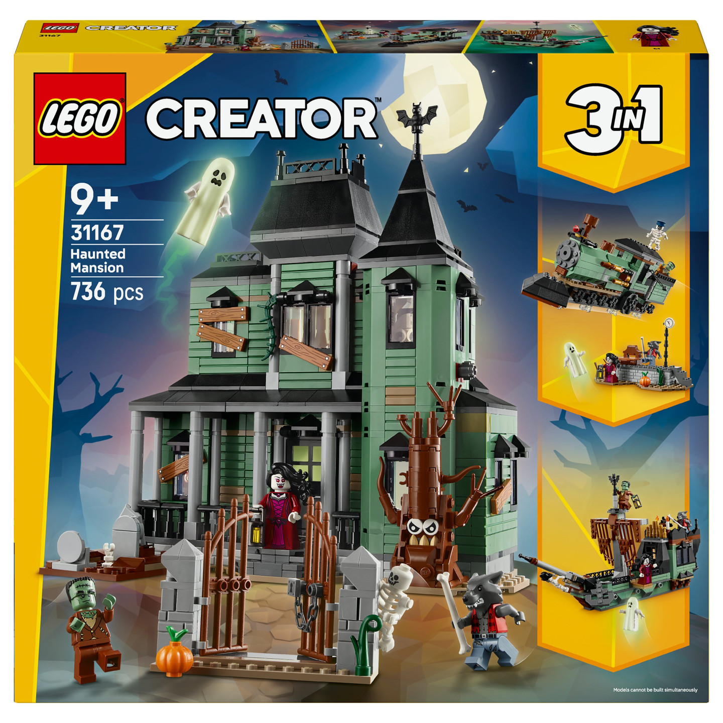 LEGO 31167 Creator 3-in-1 Geisterhaus — Buy in Cyprus with Fast Delivery