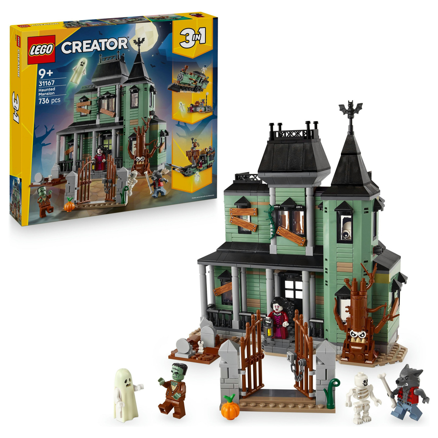 LEGO 31167 Creator 3-in-1 Geisterhaus — Buy in Cyprus with Fast Delivery