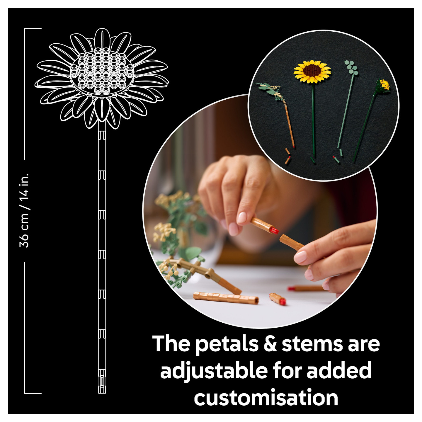LEGO 11502 Botanicals Sonnenblumen — Buy in Cyprus with Fast Delivery