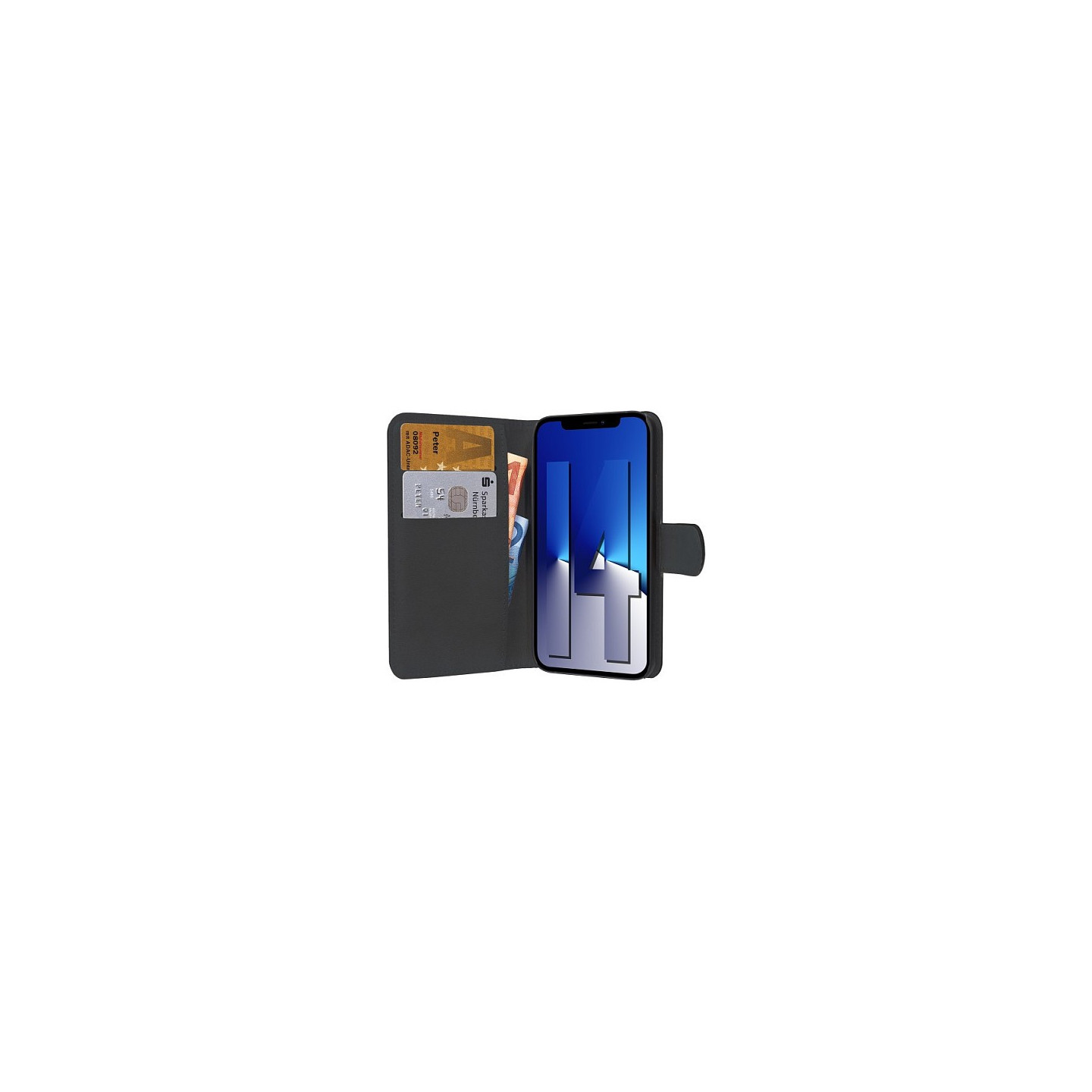 PEDEA Book Cover Classic fr iPhone 14. schwarz — Buy in Cyprus with Fast Delivery
