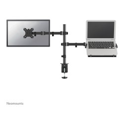 Neomounts FPMA-D550NOTEBOOK Tischhalterung für Notebooks und Flachbildschirme bis 32' - Schwarz