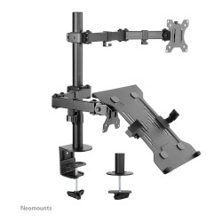 Neomounts FPMA-D550NOTEBOOK Tischhalterung für Notebooks und Flachbildschirme bis 32' - Schwarz
