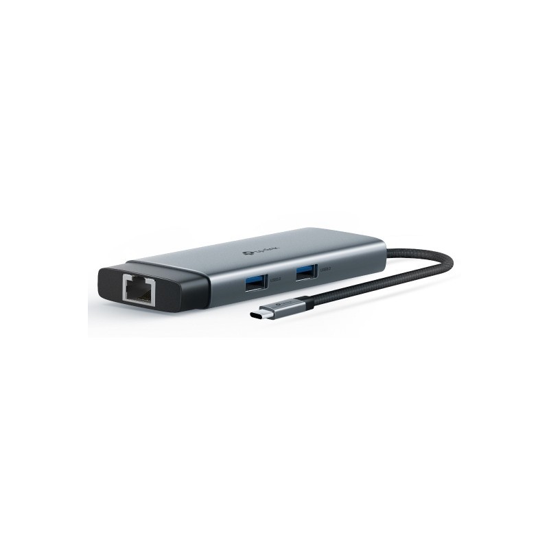 Buy TP-Link UH6120C - USB-C 6-Port Hub - Grey, HDMI, Gigabit Ethernet, 2x USB-C ... in Cyprus, Nicosia, Limassol, Larnaka, Pafos