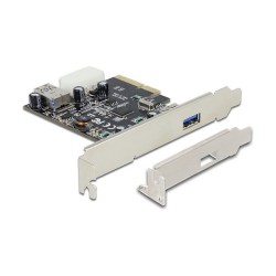 PCI Express x4 Karte to 1 x extern + 1 x intern SuperSpeed USB 10 Gbps (USB 3.1 Gen 2) Typ A Buchse