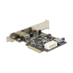 PCI Express x4 Karte to 1 x extern + 1 x intern SuperSpeed USB 10 Gbps (USB 3.1 Gen 2) Typ A Buchse