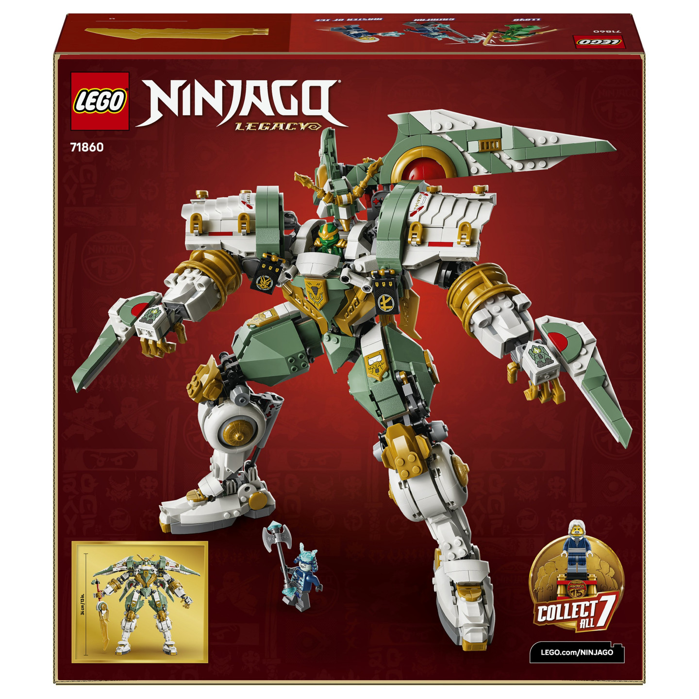 LEGO 71860 Ninjago 15-jhriges Jubilum: Lloyds Titan-Mech — Buy in Cyprus with Fast Delivery