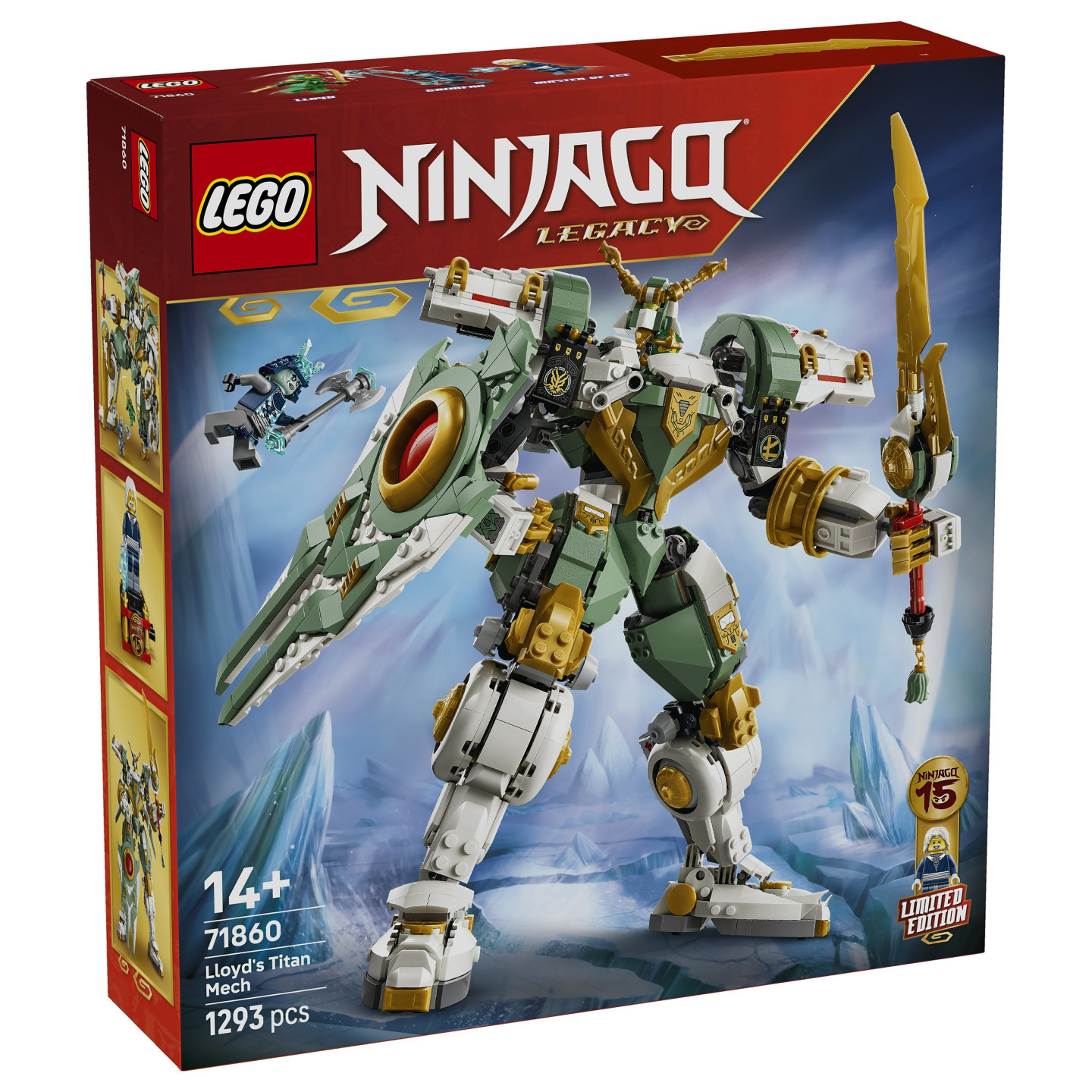 LEGO 71860 Ninjago 15-jhriges Jubilum: Lloyds Titan-Mech — Buy in Cyprus with Fast Delivery