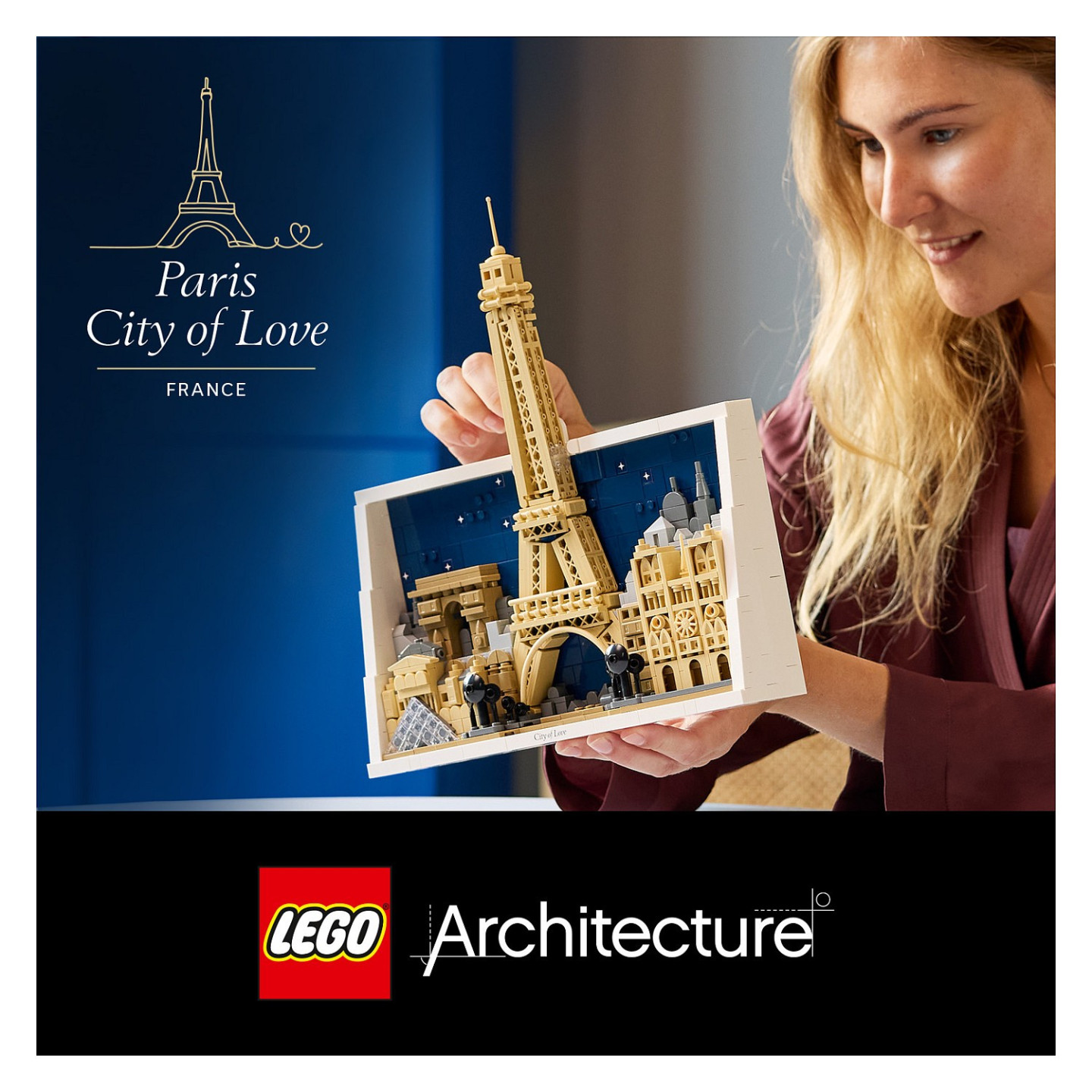 LEGO 21064 Architecture Paris - Stadt der Liebe — Buy in Cyprus with Fast Delivery