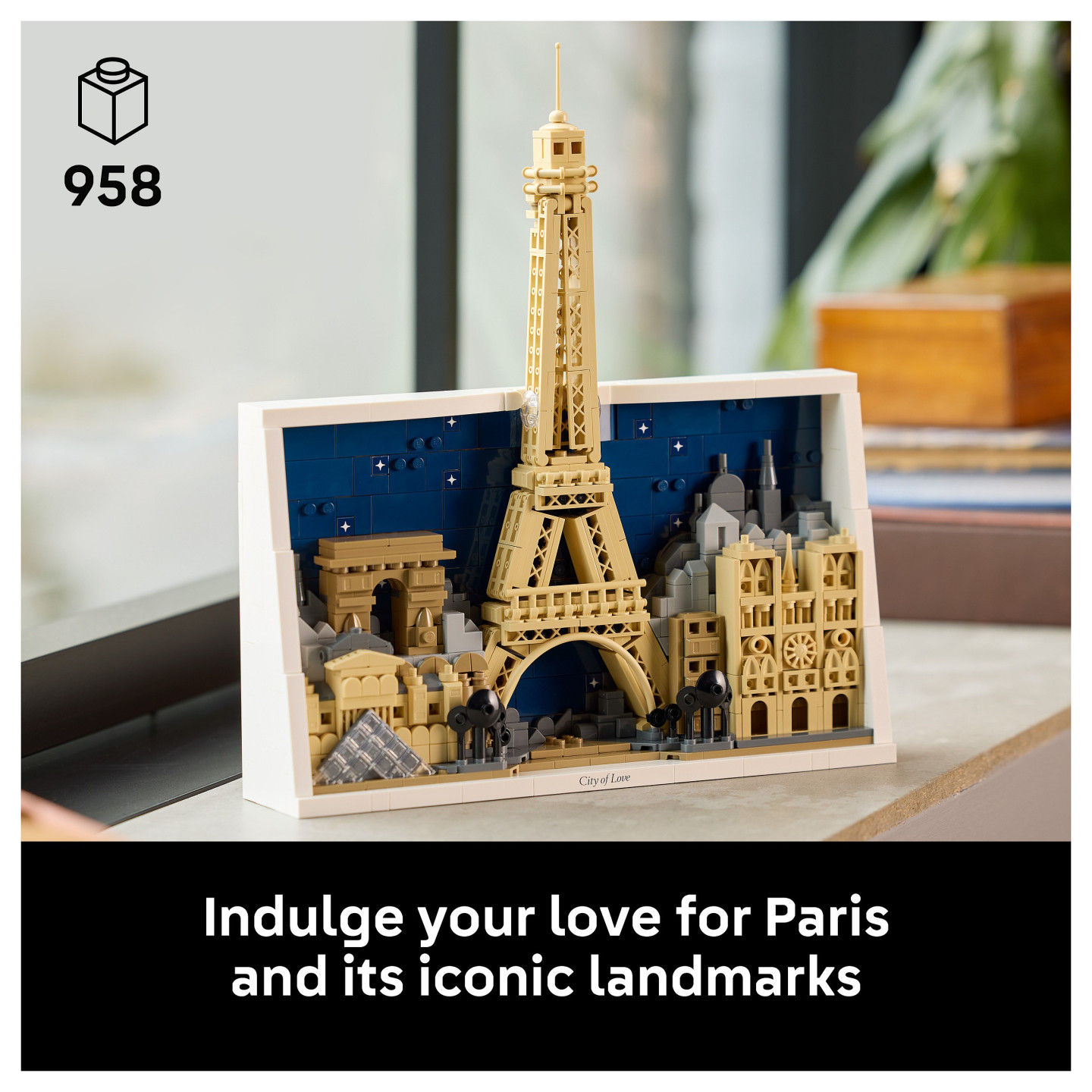 LEGO 21064 Architecture Paris - Stadt der Liebe — Buy in Cyprus with Fast Delivery