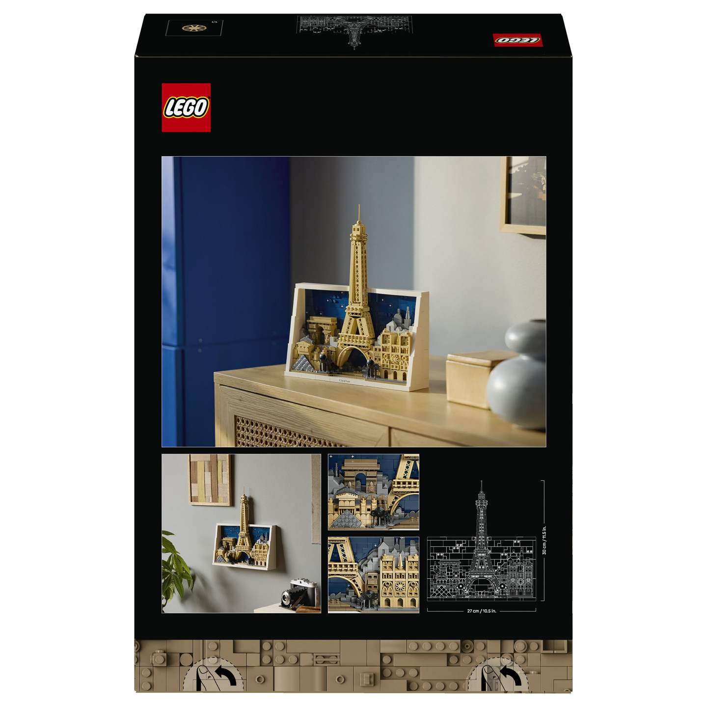 LEGO 21064 Architecture Paris - Stadt der Liebe — Buy in Cyprus with Fast Delivery
