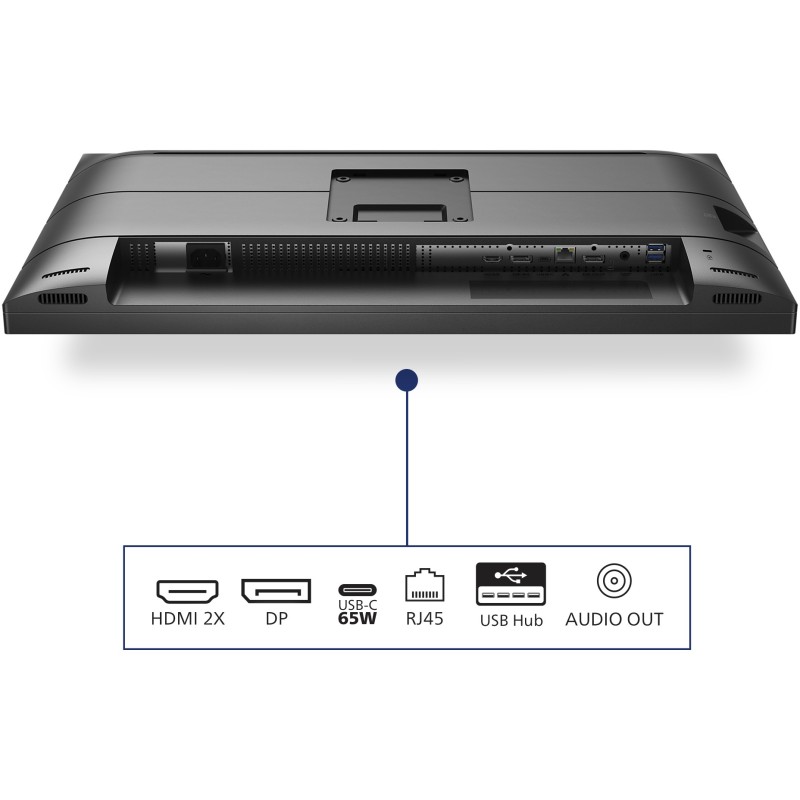 Buy Philips 273S1/00 - 27-inch FHD IPS Monitor, 75Hz, 4ms, HDMI/DP/USB-C, Height... in Cyprus, Nicosia, Limassol, Larnaka, Pafos