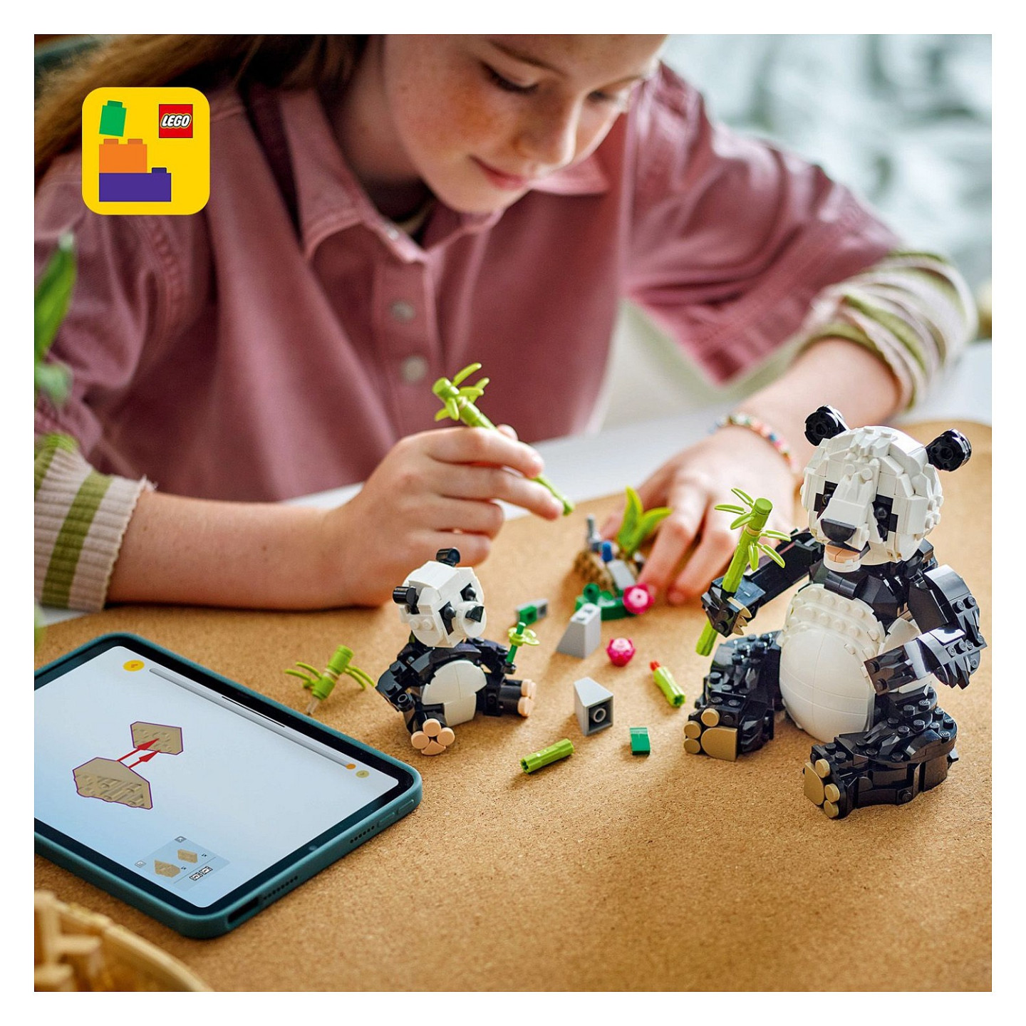 LEGO Creator Wilde Tiere: Pandafamilie 31165 — Buy in Cyprus with Fast Delivery