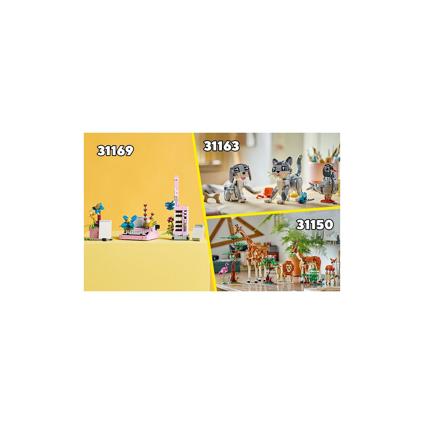 LEGO Creator Wilde Tiere: Pandafamilie 31165 — Buy in Cyprus with Fast Delivery