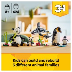 LEGO Creator Wilde Tiere: Pandafamilie 31165 — Buy in Cyprus with Fast Delivery