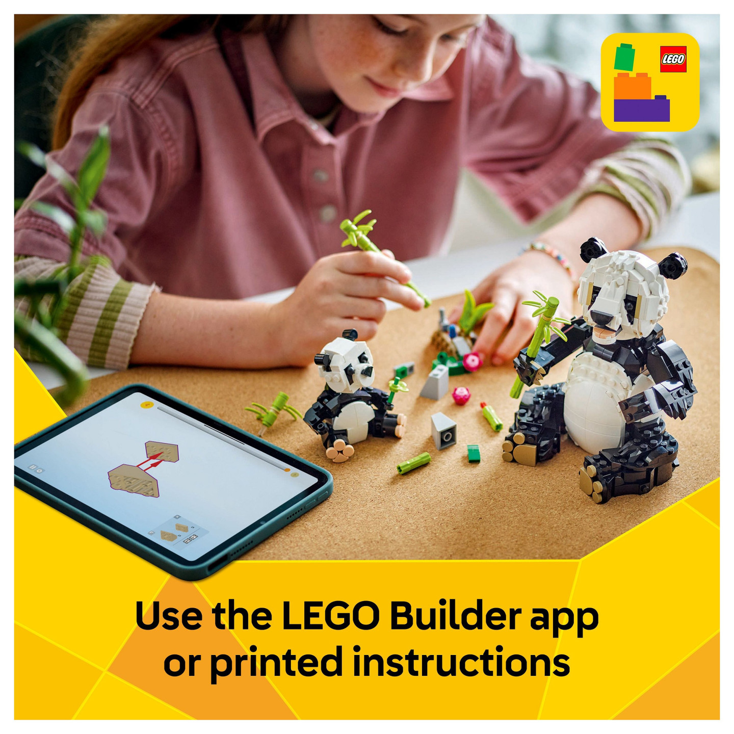 LEGO Creator Wilde Tiere: Pandafamilie 31165 — Buy in Cyprus with Fast Delivery