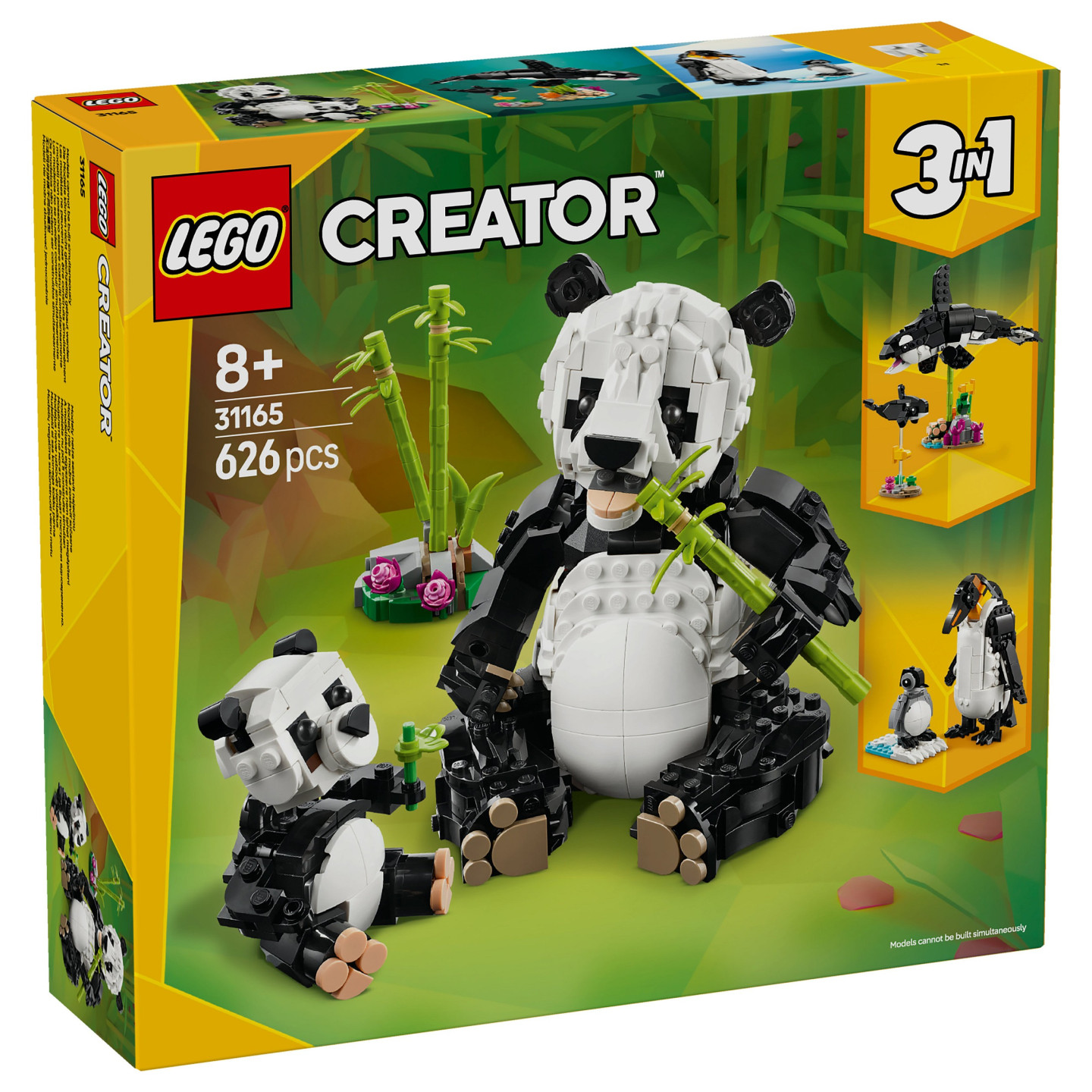 LEGO Creator Wilde Tiere: Pandafamilie 31165 — Buy in Cyprus with Fast Delivery