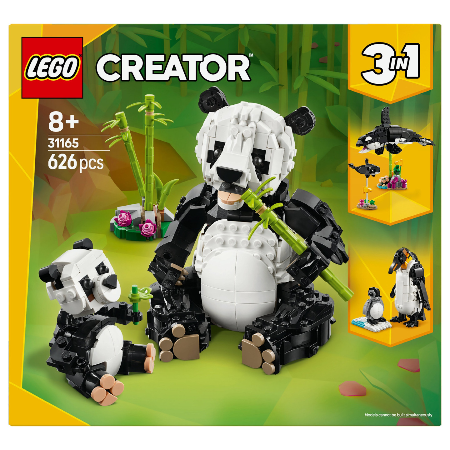 LEGO Creator Wilde Tiere: Pandafamilie 31165 — Buy in Cyprus with Fast Delivery