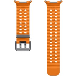 Buy Samsung Marine Band - Galaxy Watch Ultra - Orange Strap, Black Buckle, Easy ... in Cyprus, Nicosia, Limassol, Larnaka, Pafos