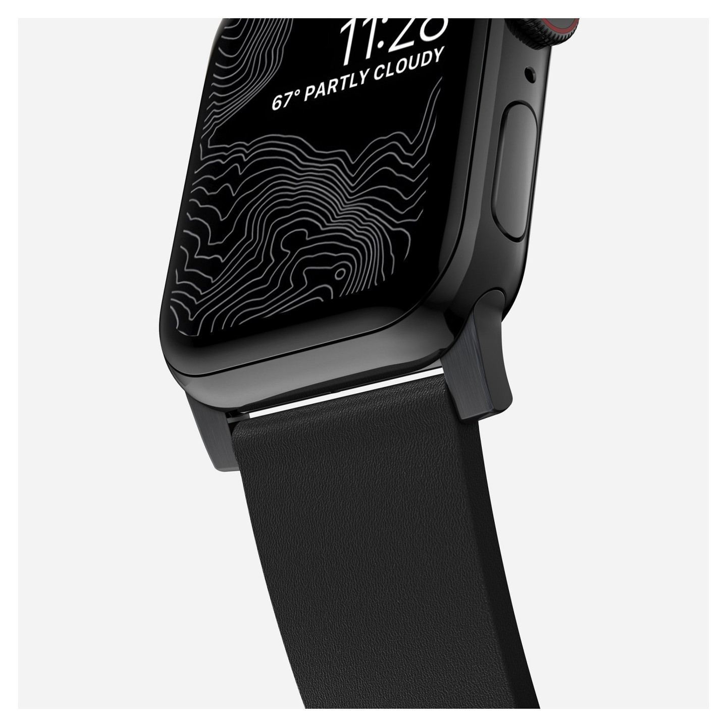 Nomad Modern Strap Blk Actv Lthr Connect Blk 42 44 45 49 ProV2 — Buy in Cyprus with Fast Delivery
