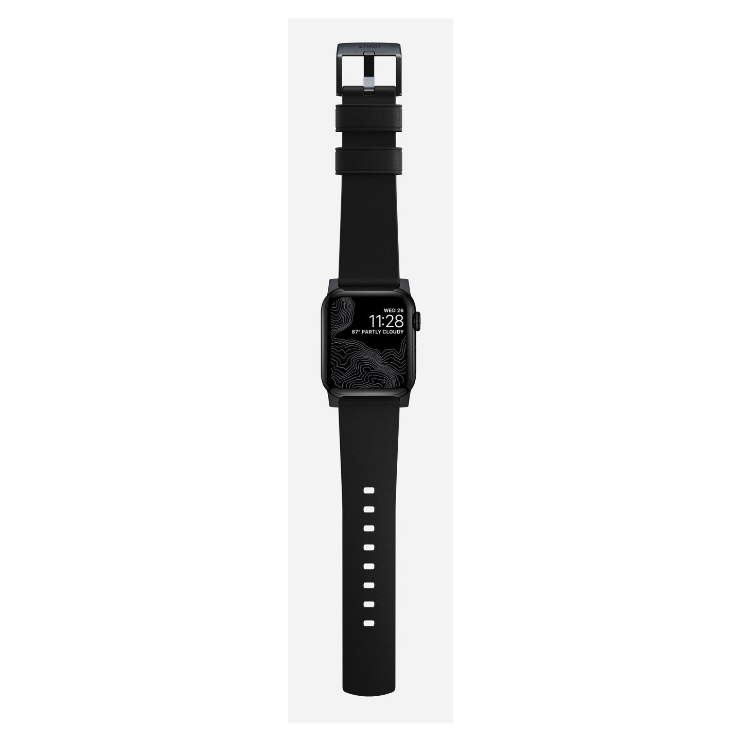 Nomad Modern Strap Blk Actv Lthr Connect Blk 42 44 45 49 ProV2 — Buy in Cyprus with Fast Delivery