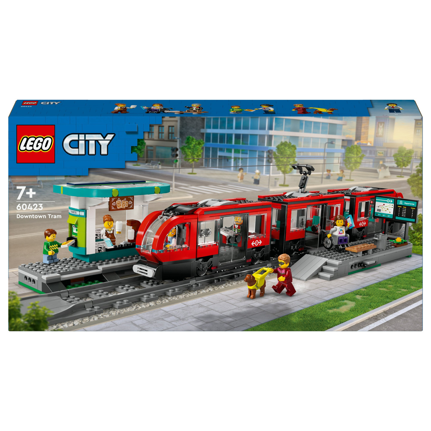 LEGO 60423 City Straßenbahn mit Haltestelle — Buy in Cyprus with Fast Delivery