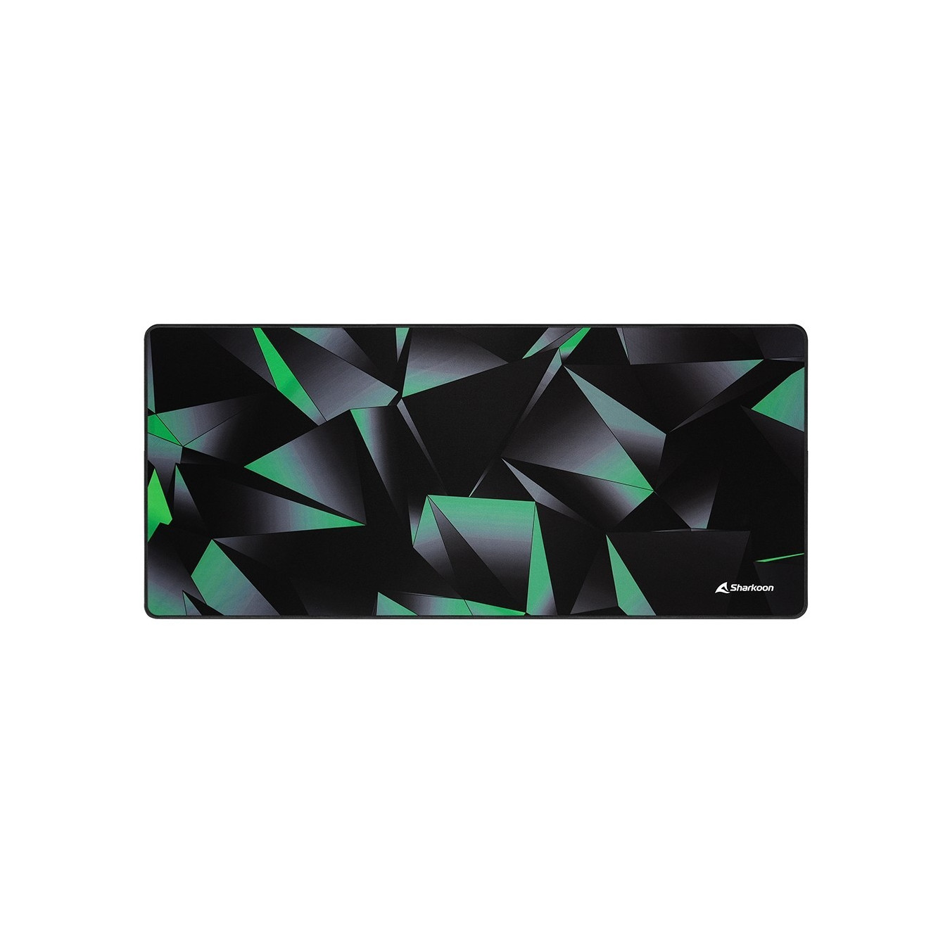 Sharkoon SKILLER SGP30 - XXL Stealth - Black & Light Green, 900x400mm, Stitched Edges, Non-slip Base