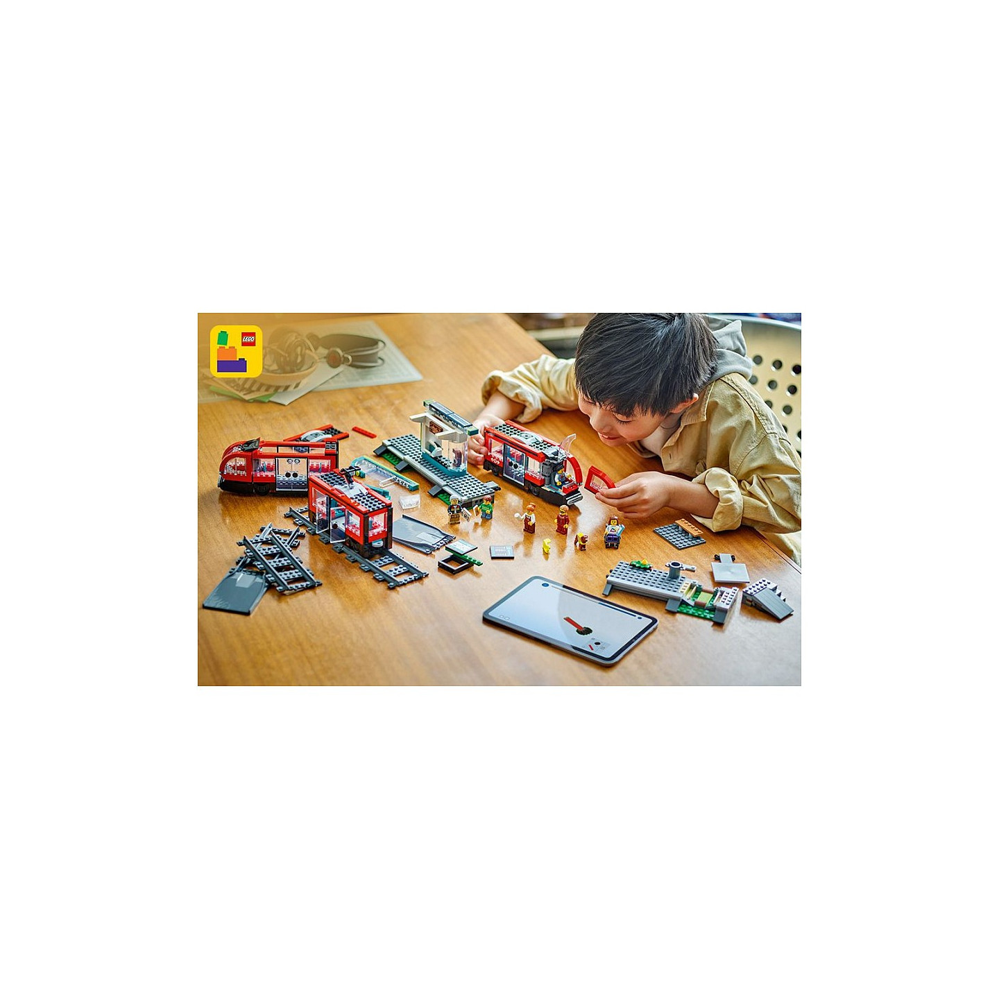 LEGO 60423 City Straßenbahn mit Haltestelle — Buy in Cyprus with Fast Delivery