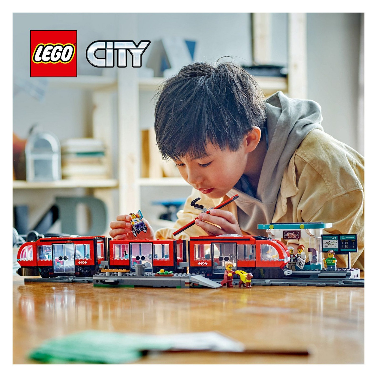 LEGO 60423 City Straßenbahn mit Haltestelle — Buy in Cyprus with Fast Delivery