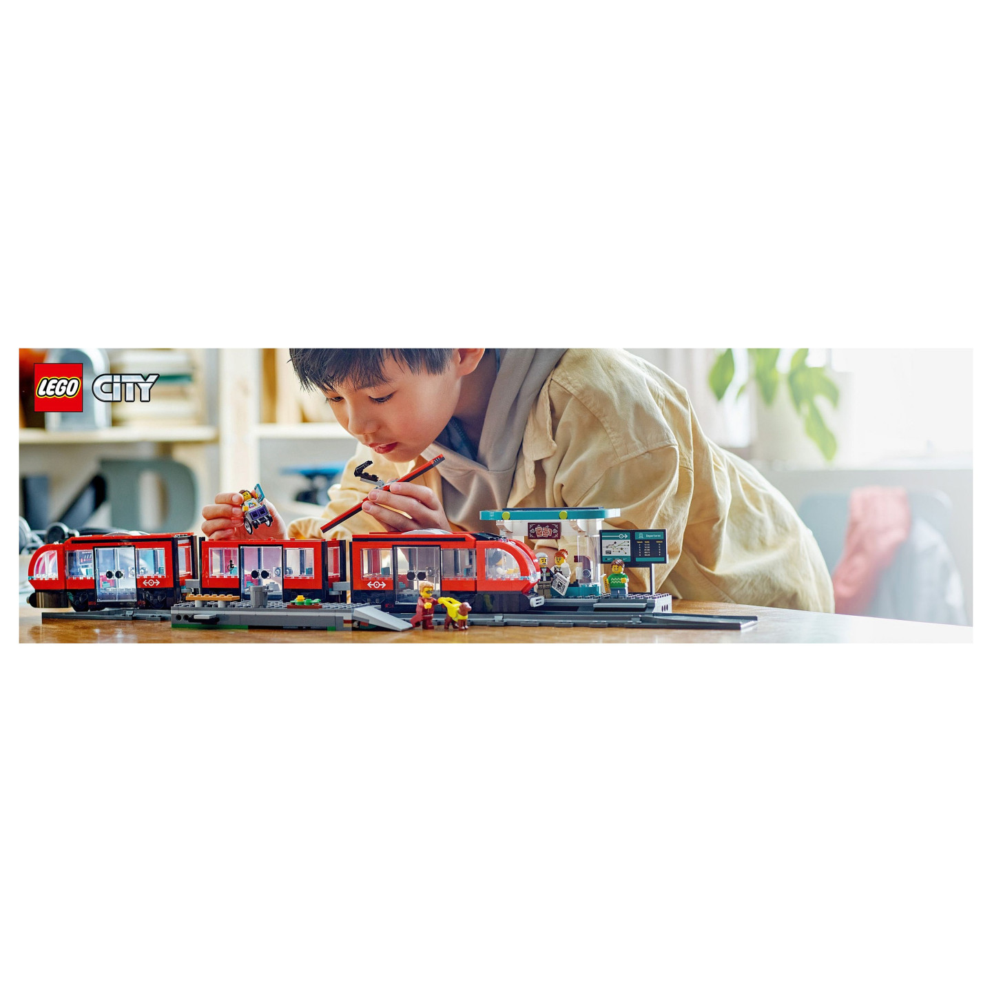 LEGO 60423 City Straßenbahn mit Haltestelle — Buy in Cyprus with Fast Delivery