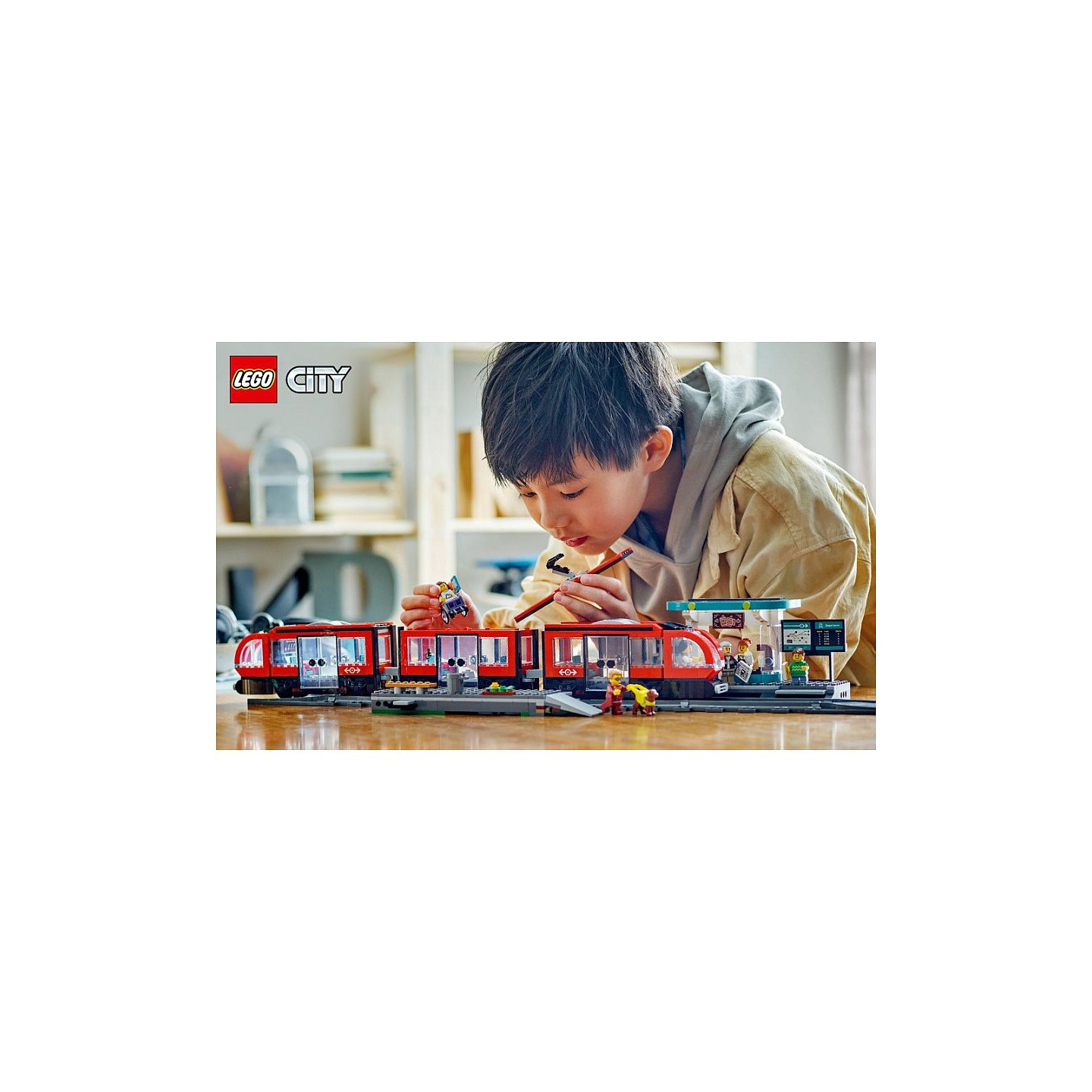 LEGO 60423 City Straßenbahn mit Haltestelle — Buy in Cyprus with Fast Delivery