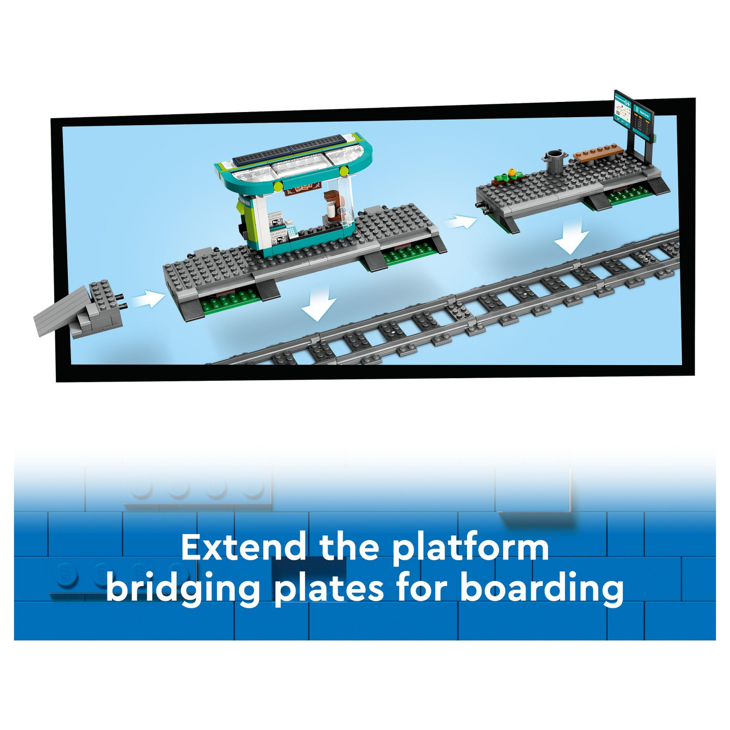 LEGO 60423 City Straßenbahn mit Haltestelle — Buy in Cyprus with Fast Delivery