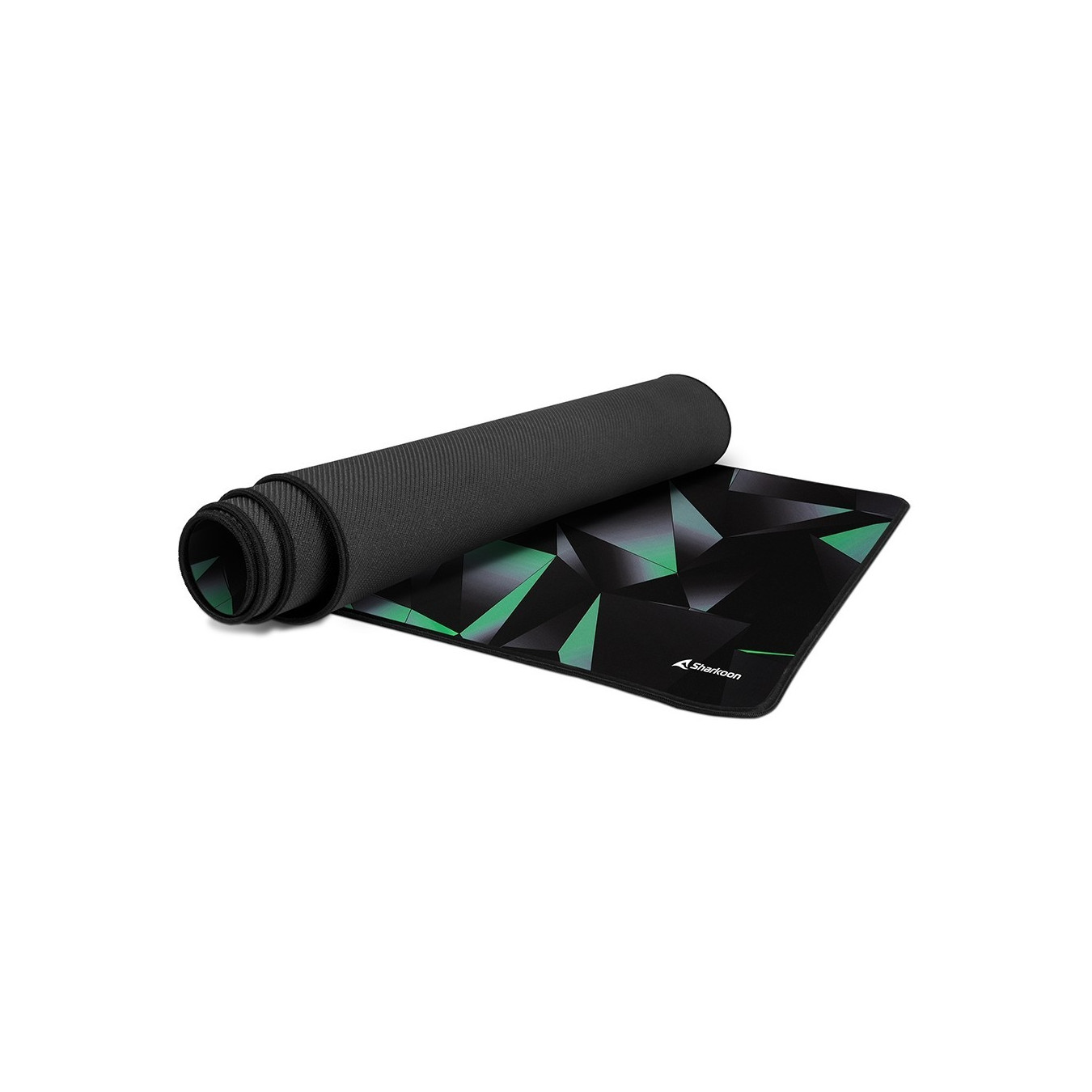 Sharkoon SKILLER SGP30 - XXL Stealth - Black & Light Green, 900x400mm, Stitched Edges, Non-slip Base