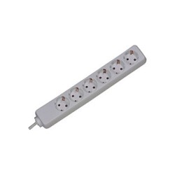 BACHMANN SELLY Steckdosenleiste 6x Schutzkontakt weiss 1.5m — Buy in Cyprus with Fast Delivery