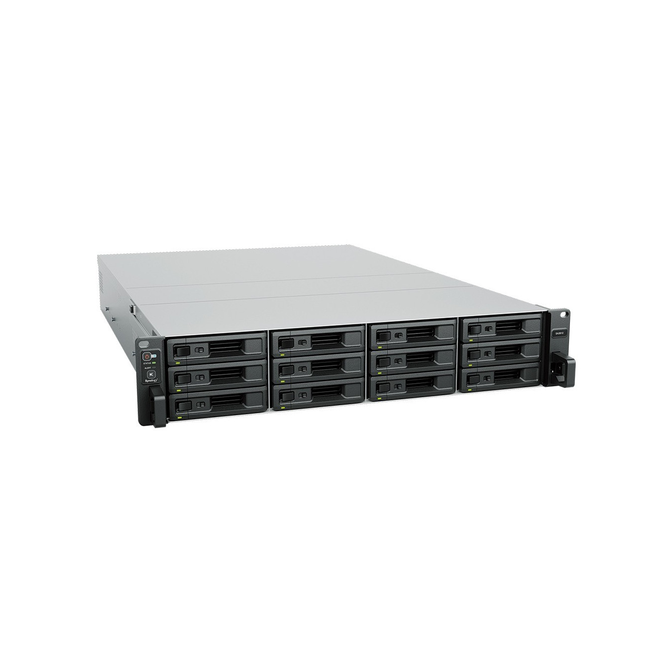 Synology SA3610 - 12-Bay 2U Rack NAS - Intel Xeon D-1567 2.1GHz (2.7GHz boost), 16GB DDR4, SAS/SATA