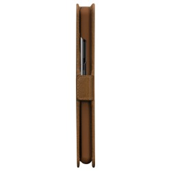 dbramante1928 Copenhagen Slim - Flip-Hlle fr Mobiltelefon - genarbtes Leder - Hellbraun - fr Samsung Galaxy A52