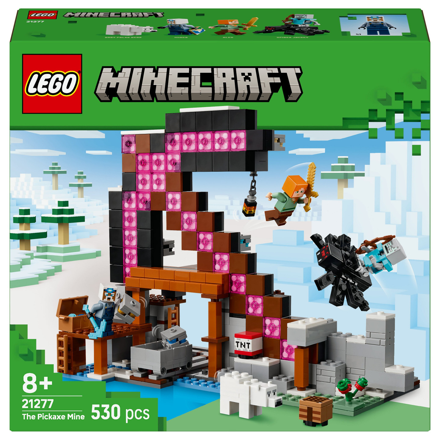 LEGO 21277 Minecraft Die Spitzhackenmine — Buy in Cyprus with Fast Delivery