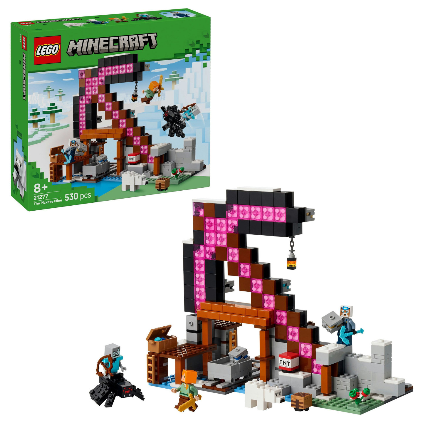 LEGO 21277 Minecraft Die Spitzhackenmine — Buy in Cyprus with Fast Delivery